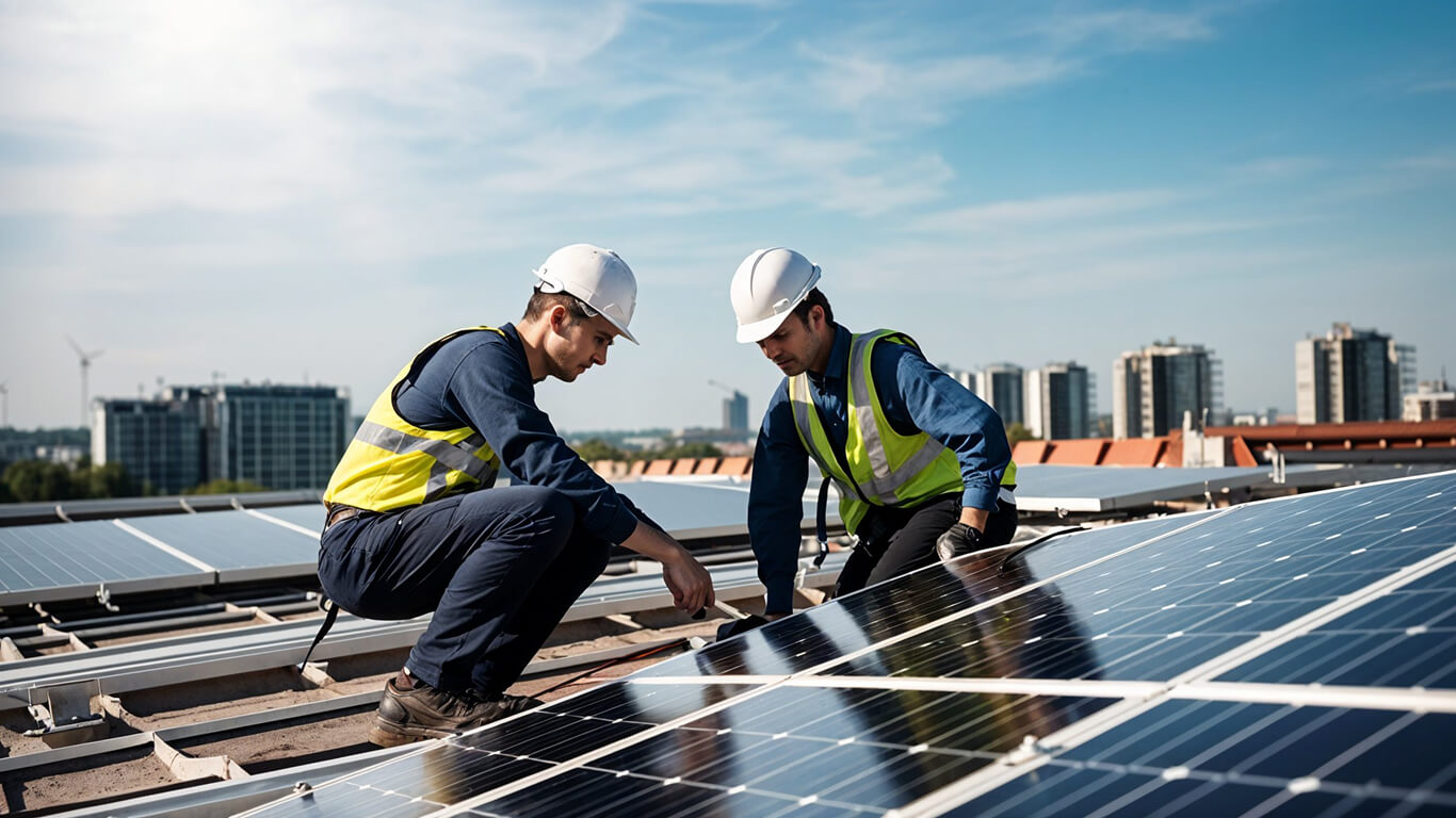 Industrial Rooftop & Ground-Mount Solar in Gujarat | Harit Renewable Amreli